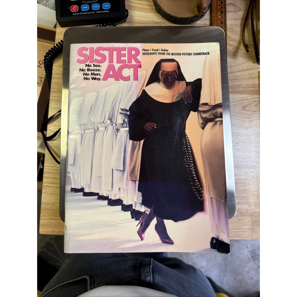 Sister Act Movie Soundtrack Sheet Music Piano Vocal Guitar Hal Leonard 1992
